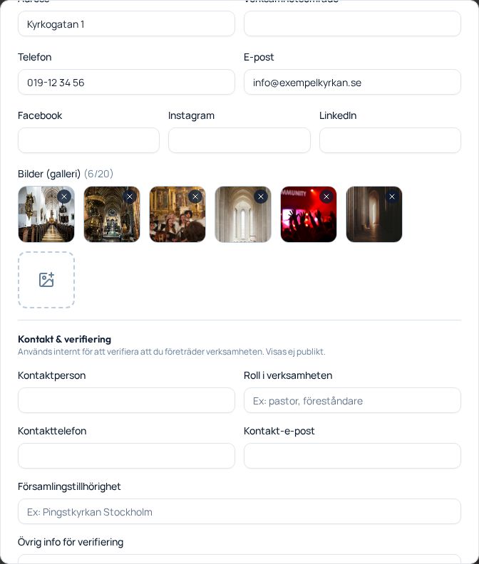 Enkelt att lägga upp bilder